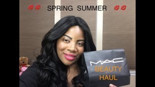 'SPRING | SUMMER BEAUTY HAUL MAC, KATE SPADE, BENEFITS COSMETICS 