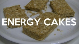 'Energy Cakes selber machen | Pre Workout Meal | Muskelaufbau Ernährung'