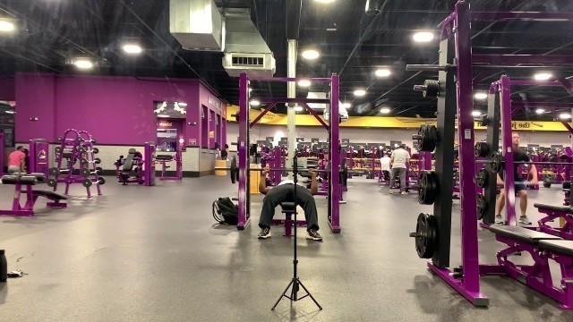 'Robin Achoe Jr Bench Press Set 2 115 Pounds 10 Reps Planet Fitness'