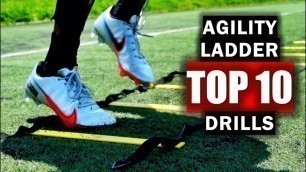 '10 Speed & Agility Ladder Drills For Fast Footwork & Quickness: Level 1'