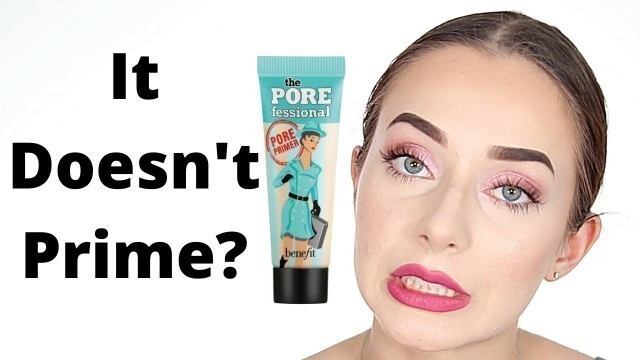 'Benefit Cosmetics Porefessional Hydrate Primer Review | Makeup Review'