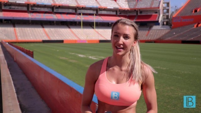 'LIV Body Athlete Jordan Edwards - Outdoor Stadium Workout'