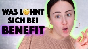 'Full Face Using Only Benefit Makeup | ganzes Makeup nur mit Benefit | Hatice Schmidt'