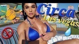 'Fitness Girl Bikini Pool Day in Las Vegas'