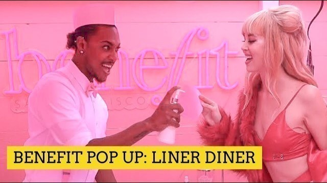 'BENEFIT COSMETICS POP UP SHOP - ROLLER LINER DINER - VLOG 031 (12 / 90)'