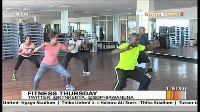 'FITNESS THURSDAY 16th April 2015 By Sophia Wanuna and Michael Gitonga'