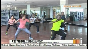 'FITNESS THURSDAY 16th April 2015 By Sophia Wanuna and Michael Gitonga'