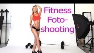 'Frauen Fitness Model Fotoshooting'