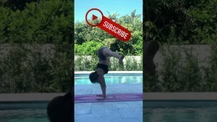 'Yoga Practice With Sophia | #yogagirls #yogavideo #yogababes #shorts #09'