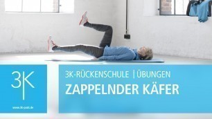 '⑩ Zappelnder Käfer | Die 10 besten Rückenübungen | 3K-Pads'