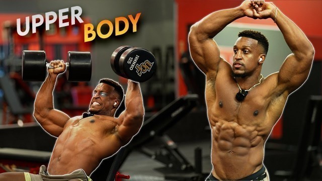 'BUILD YOUR UPPER BODY | Complete Upper Body Gym Session | ASHTON HALL'