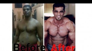 'FAT TO FIT MUSCULAR BODY (TRANSFORMATION )!DAVID FITNESS!!!...'