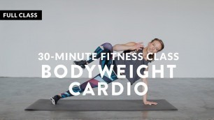 'Bodyweight Cardio Fitness Class with Jess Hall 