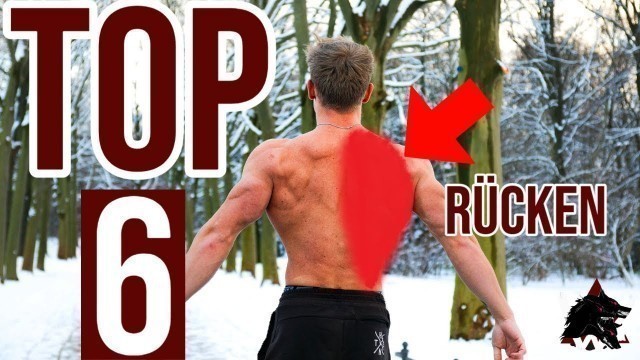 'TOP 6 CALISTHENICS RÜCKEN ÜBUNGEN | CERBERUS WORKOUT'