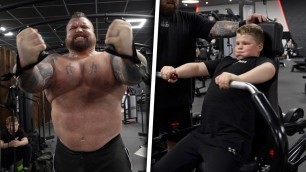 'Chest Workout With EDDIE HALL!'