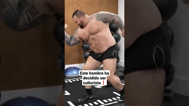 'Eddie Hall ha decidido ser culturista #gym #bodybuilding #fitness #powerlifting'