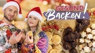 '3 GESUNDE WEIHNACHTS-REZEPTE | Ohne Zucker + High Protein'