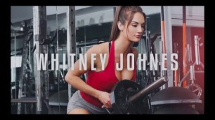 'Bikini Model Whitney Johns Workout'