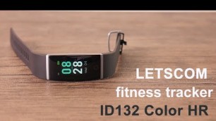 'LETSCOM Fitness Tracker ID132 Color HR'