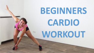 '20 Minute Cardio Workout for Beginners – Low Impact Beginner Cardio Exercises – At Home'
