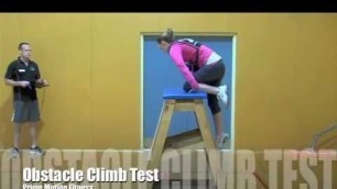 'Victoria Police - Obstacle Climb Test'