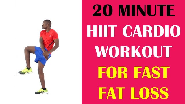 '20 Minute Cardio HIIT Workout For Fat Loss At Home | Body Toning HIIT Workout'