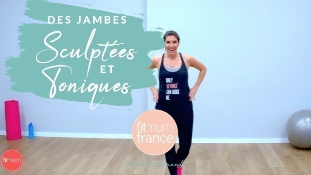 'SPORT PENDANT LA GROSSESSE ♥ Des jambes sculptées et toniques par FitMumFrance.fr (Full training)'