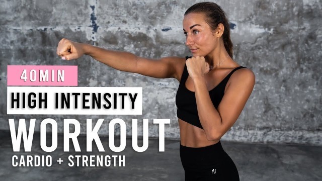 '40 MIN SUMMER SHRED HIIT WORKOUT| Full Body Intense Cardio | No Repeat, No Equipment'