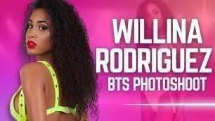 'BTS Photo Shoot Bikini Model | Willina Rodriguez | (DynastyModelingTV Official Video)'