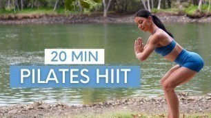 '20 MIN PILATES HIIT || Low Impact & No Repeat Workout (Stretch Included)'