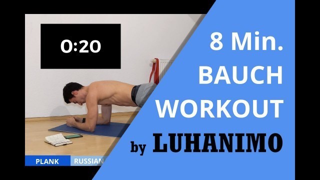 'Tue gutes für deine Packs! | 8 min Training | Bauch Fitness Workout'