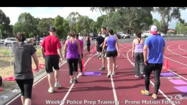 'Fitness Training For Police Applicants'