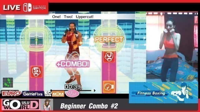 'Fitness Boxing | Beginner combo #2 | Nintendo Switch'
