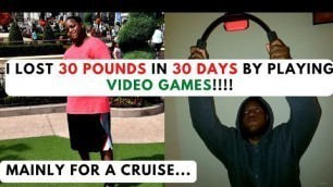 'Losing 30 pounds in 30 days playing Ring Fit Adventures and Fitness Boxing!'