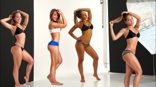 'Bikini Model Transformation! Vicky Justiz Photo shoot.'