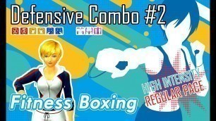 'Defensive Combo #2 -Fitness Boxing | Nintendo Switch | English Lin Gameplay | Intensity High-Regular'