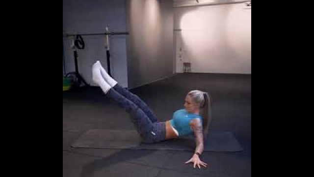 'Abs Workout at Home no Equipment | Fitness Community Official'