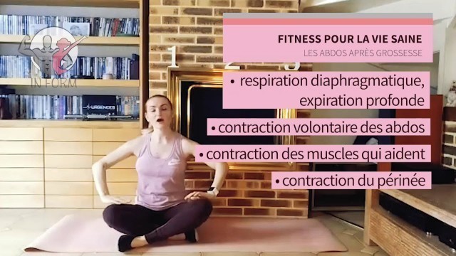 'FITNESS POUR LA VIE SAINE | ABS APRÈS GROSSESSE'