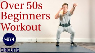 'Over 50s  Beginners | Full Body | Cardio Workout'