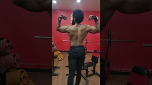 'Back Muscle Posing | Mr India Competetion | Infinity Fitness Transformation | SheruClassic'