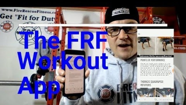 'The Best Firefighter Workout App from Fire Rescue Fitness and TrainHeroic'