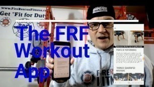 'The Best Firefighter Workout App from Fire Rescue Fitness and TrainHeroic'