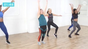 'POPSUGAR Fitness! 30 Minute Calorie Torching Cardio Dance and HIIT Drills Workout'