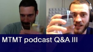 'Q&A III - Unsere Ausbildung, Gluten & Ernährung, Rückenschmerzen & Muskelaufbau - MTMT podcast'