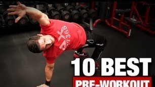 '10 Best Mobility | Flexibility Drills (PRE-WORKOUT)'