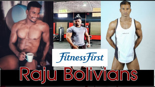 'Raju Bolivians Fitness Model. Fitness First'