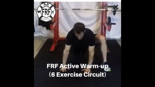 'Firefighter Fitness  Active warm up for Workout'