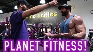 'BRADLEY MARTYN GOT KICKED OUT OF PLANET FITNESS'