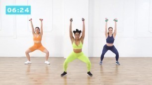 'POPSUGAR Fitness! 15 Minute Dance and Sculpting Workout With Weights'