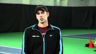 'Tennis Fitness: Tennis Footwork Drill - 2-Cone Tennis Drills (Tennis Video)'